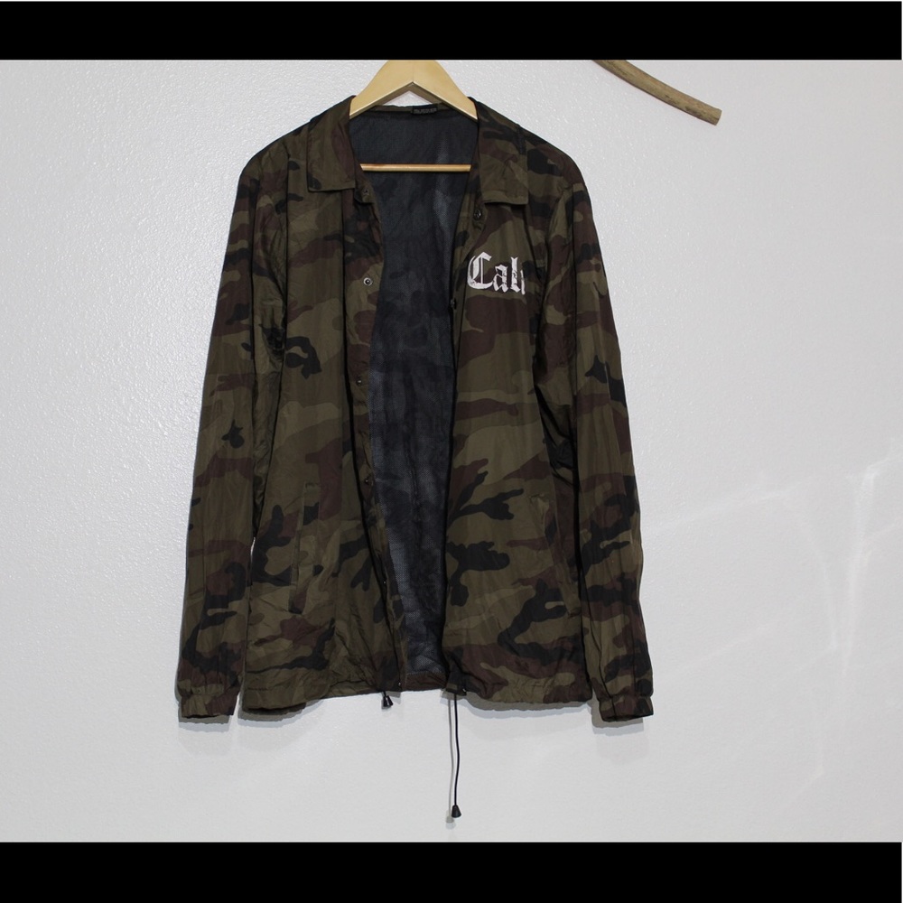 Molokai Surf Co Camo Windbreaker